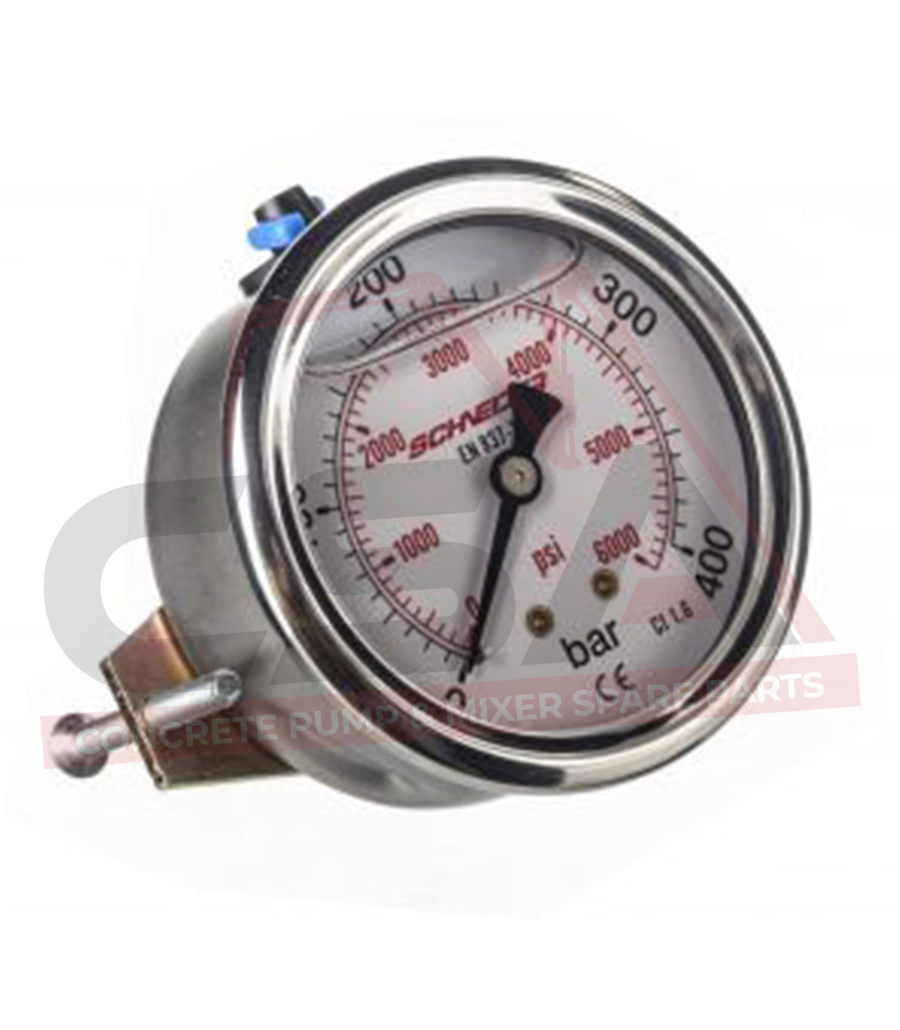 PREASSURE GAUGE 400 BAR (yan bağlantılı 400 bar basınç saati)-172500005-CSA-1339