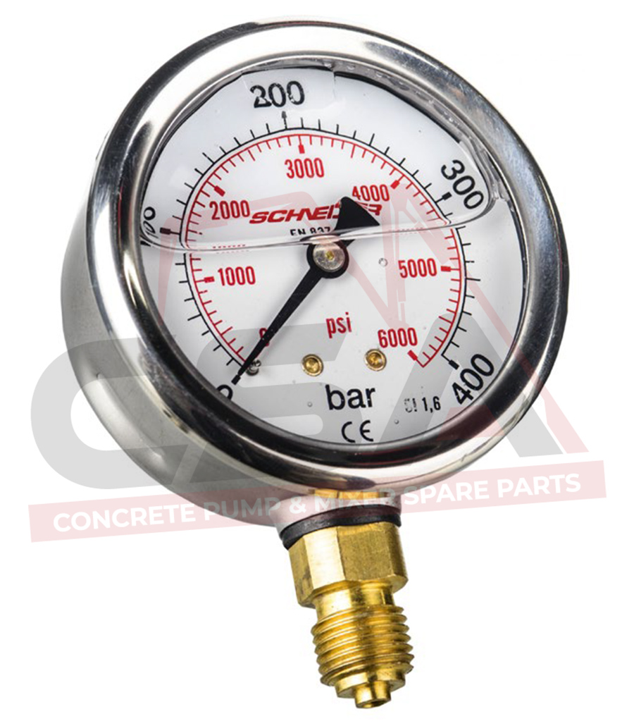 PRESSURE GAUGE 400 BAR  (400 bar basınç saati)-17250005-CSA-1371